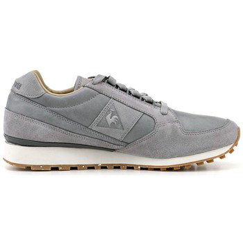 Le Coq Sportif Eclat Lea Gris - Chaussures Baskets Basses Homme